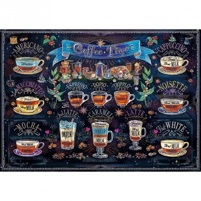 Puzzle 500 pièces Temps pour un café