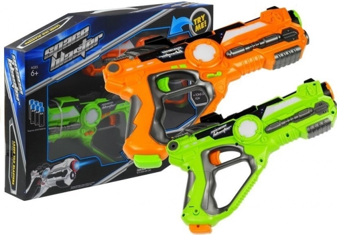 Ensemble de Pistolets Laser Tag Paintball
