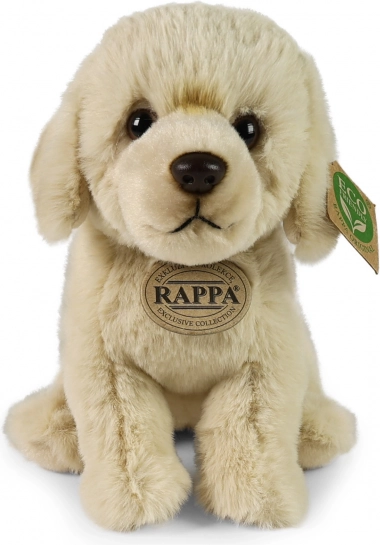 Chien labrador en peluche assis 23 cm