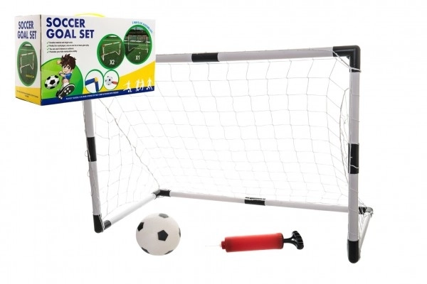 But de football pour enfants 2 en 1 avec ballon