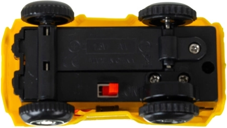 Voiture à pile et conduite fluide