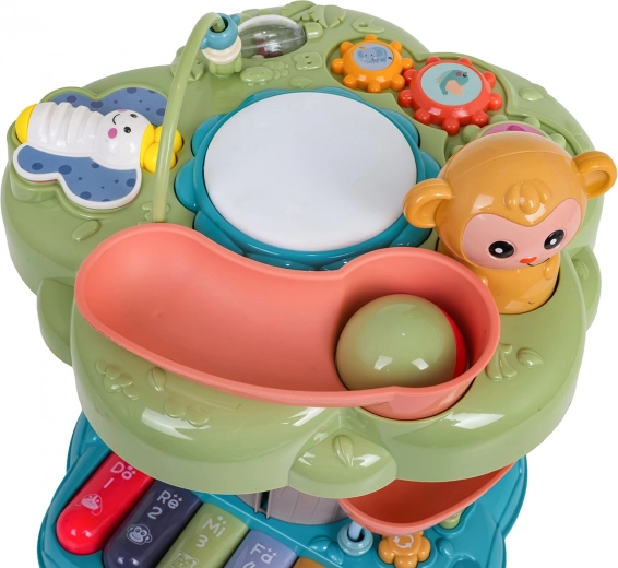 Tambour lumineux et effets musicaux