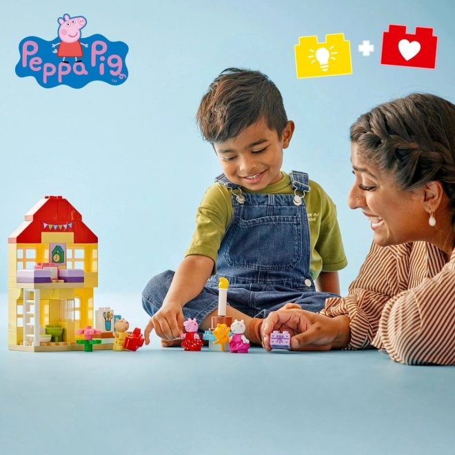 LEGO DUPLO 10433 Peppa Pig et la maison d'anniversaire