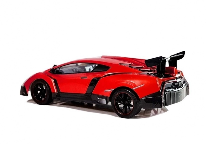 Voiture de course télécommandée rouge 1:10