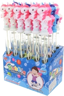 Bâton à bulles avec licorne pour enfants