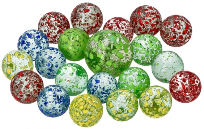 Billes en verre Marbles 21 pcs - Billes de marbre