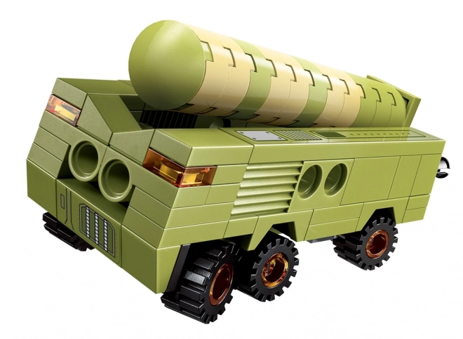 Qman Expédition Tonnerre Voiture de Combat 1415-5 Véhicule à Raketes Conquérant