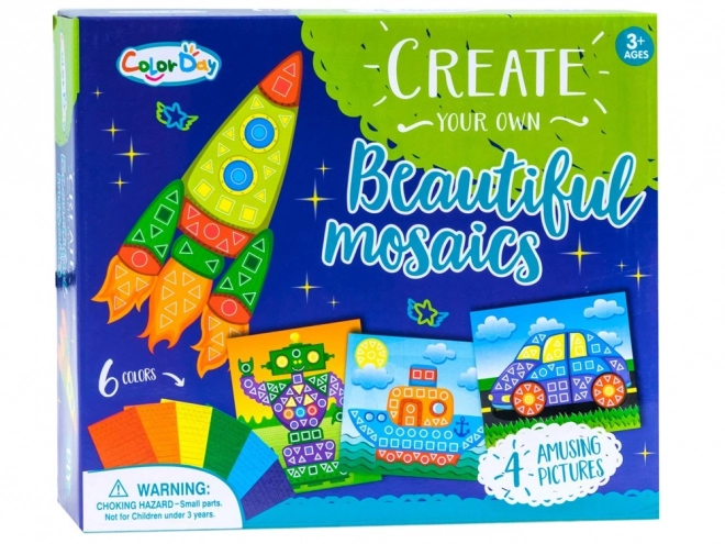 Mosaïque en mousse créative pour enfants – B