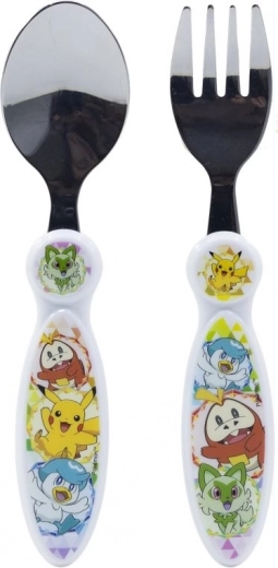 Couverts pour enfants POKÉMON – cuillère et fourchette