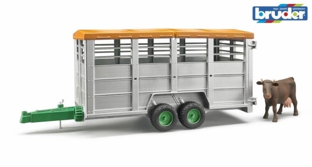 Bruder Transporteur d'animaux avec figurine de vache