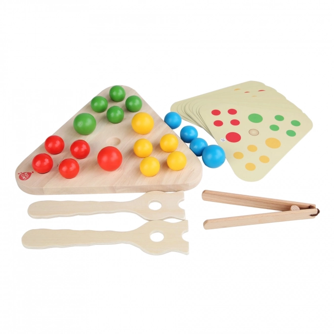 Lucy & Leo Triangle magique 2en1 - jeu en bois avec modèles