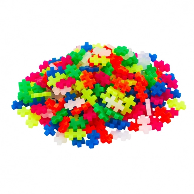 Plus-Plus Neon mélange (240 pcs) Tube