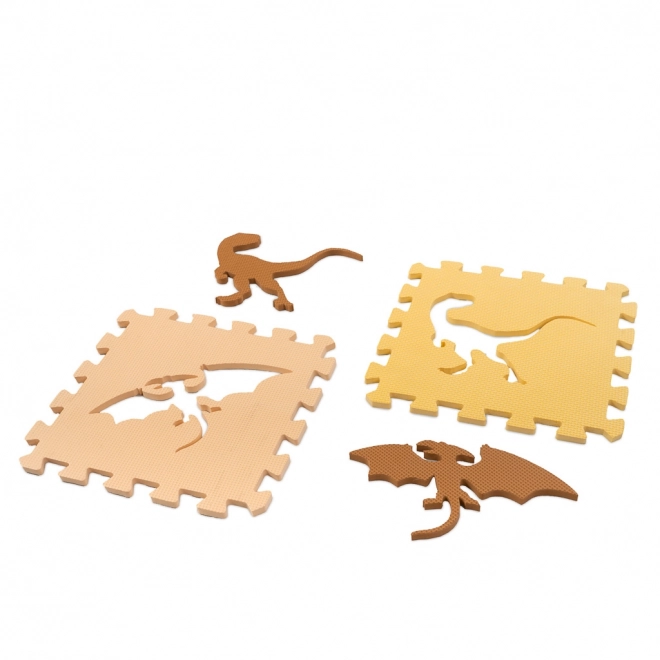 Puzzle en mousse avec dinosaures et parc - 36 pièces