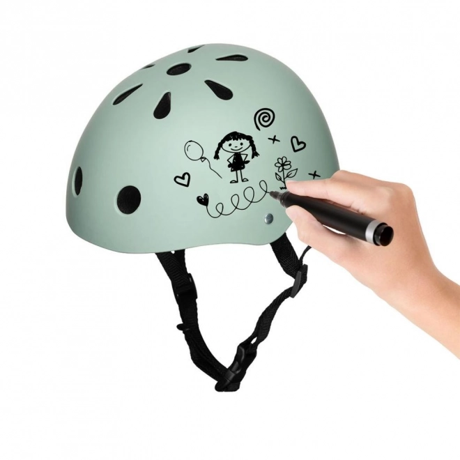 Casque MoMi MIMI vert mat