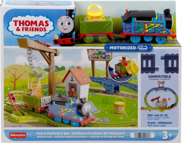 Circuit de train THOMAS ET SES AMIS – livraison de peinture
