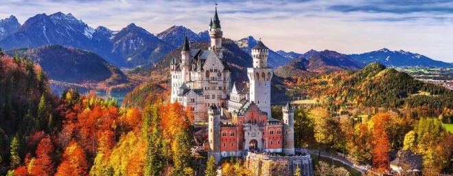 Puzzle panoramique Ravensburger Château de Neuschwanstein 1000 pièces