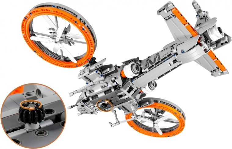 Propulsion mécanique au fonctionnement fluide