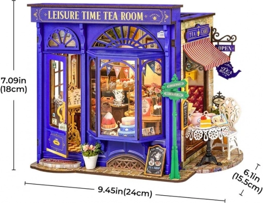 Maison miniature Salon de thé pour des moments de détente