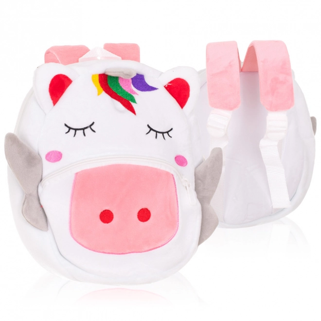 Sac à dos en peluche pour enfants - licorne
