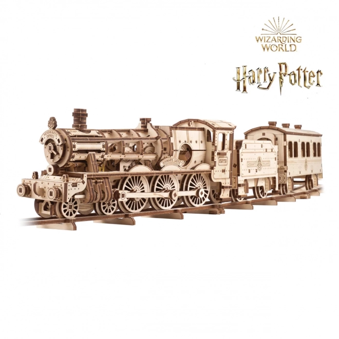 Ugears 3D puzzle mécanique en bois Harry Potter Express de Poudlard