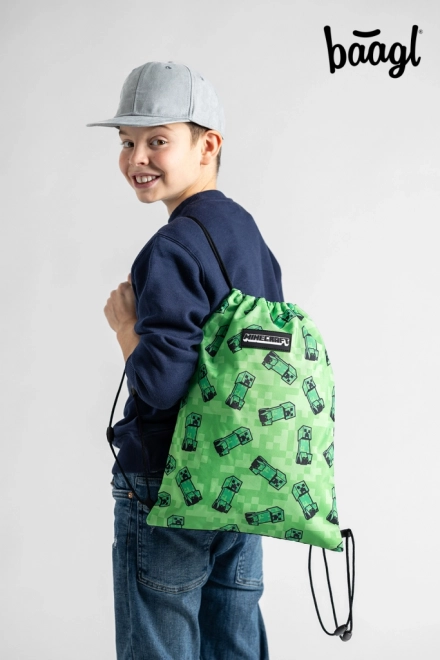 Sac Minecraft avec motif Creeper