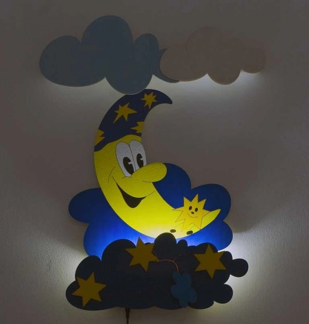 applique murale LED pour enfants Lune DoDo