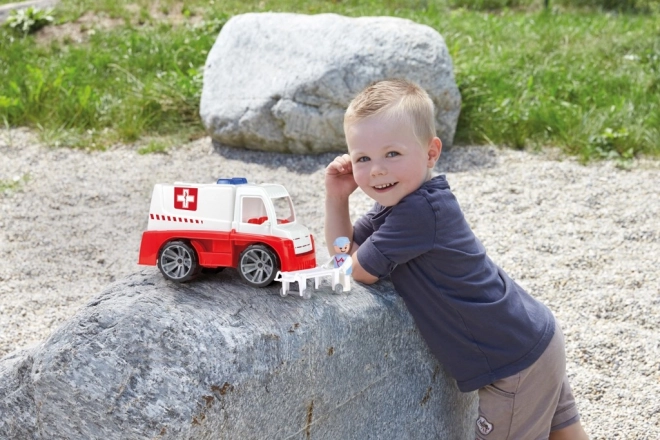 Ambulance Auto Truxx pour enfants avec figurine