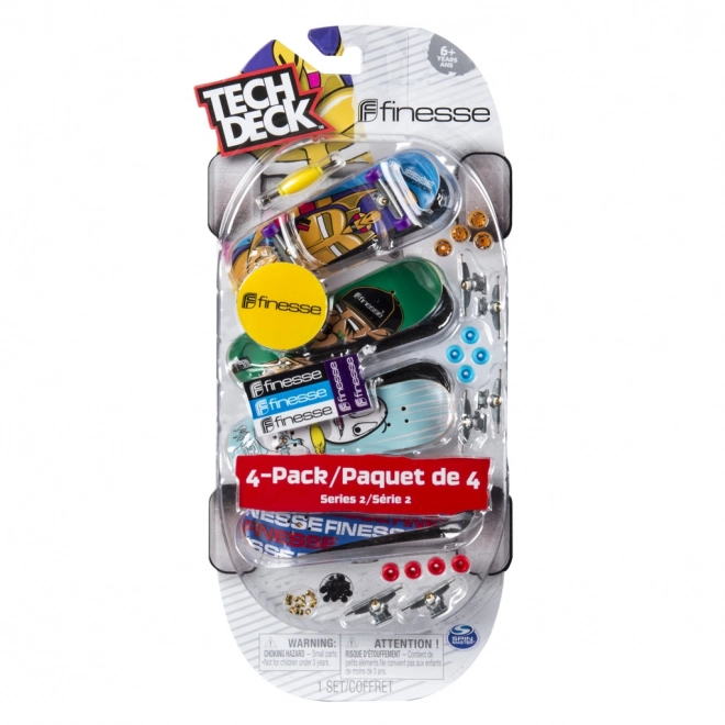Tech Deck fingerboard jeu de quatre