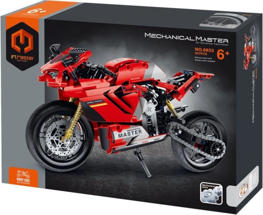 jeu de construction iM.Master moto, 557 pièces, plastique