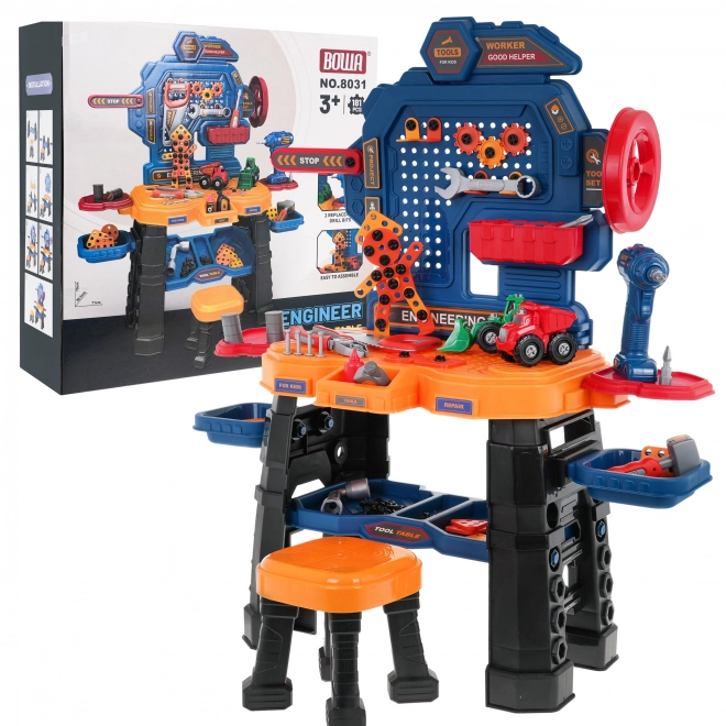 Grande atelier de travail pour petits bricoleurs 184 pcs