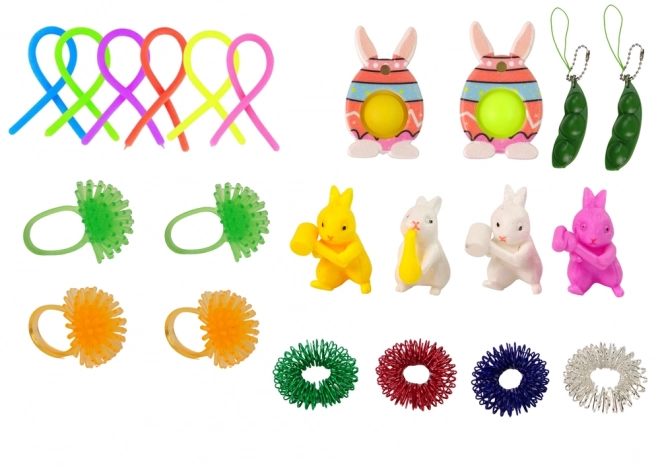 Ensemble anti-stress de Pâques Fidget Toys 29 pièces