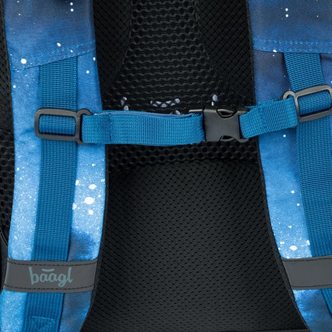 ENSEMBLE BAAGL 3 Skate Steel: sac à dos, trousse, sac