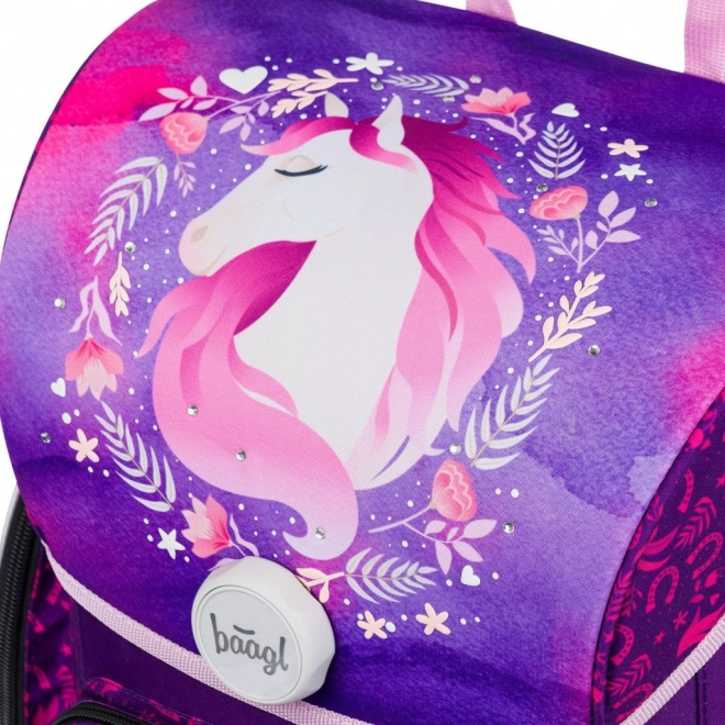 ENSEMBLE BAAGL 3 Ergo Cheval : cartable, trousse, sac