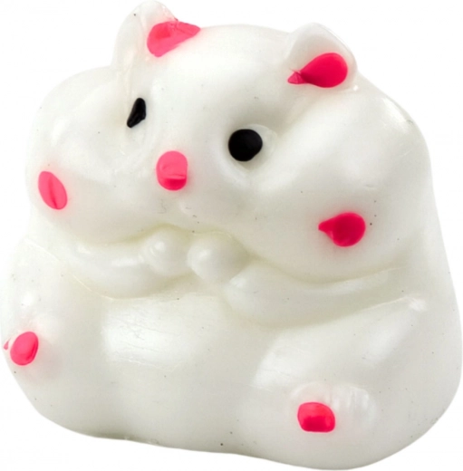 Adorable hamster avec détails roses