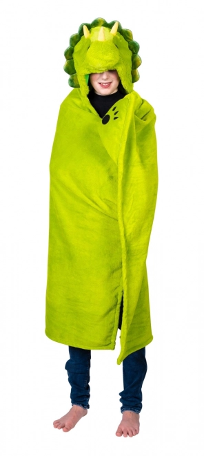 Couverture chaude à capuche Cozy Noxxiez Dinosaure