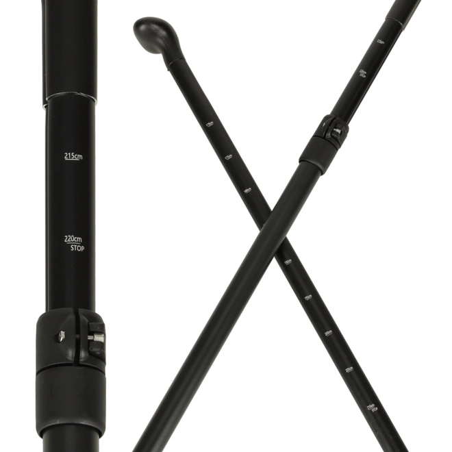 Pagaie SUP kayak pliable en aluminium 2 en 1 réglable 175 - 220 cm