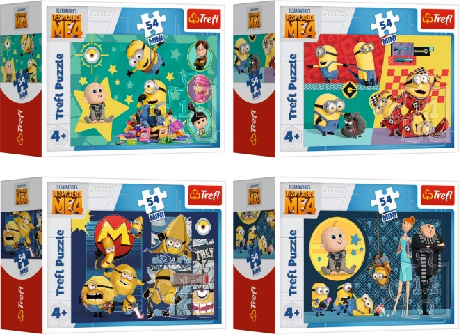 Puzzle Moi, Moche et Méchant 4 : Amusement avec les Minions 54 pièces