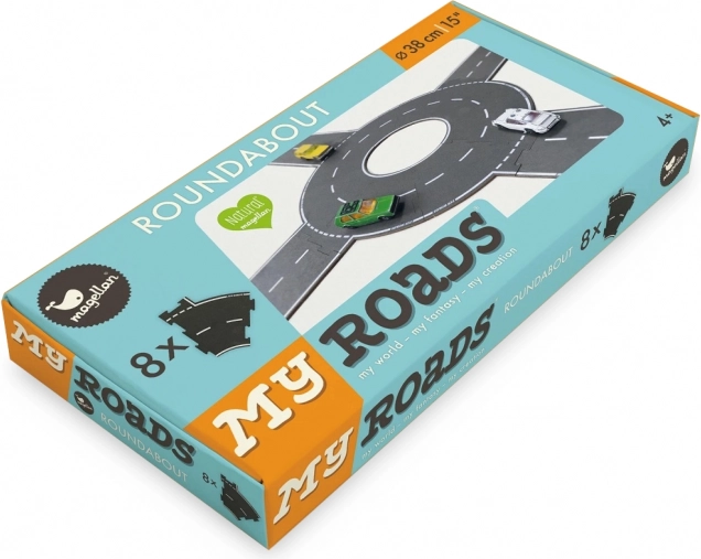 Magellan MyRoads rond-point en bois