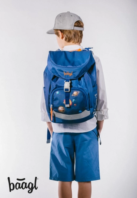 BAAGL SET 3 Airy Planètes: cartable, trousse, sac