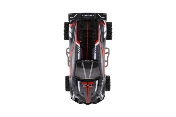 Voiture RC sportive 2,4GHz gris-turquoise 20cm – Gris-rouge