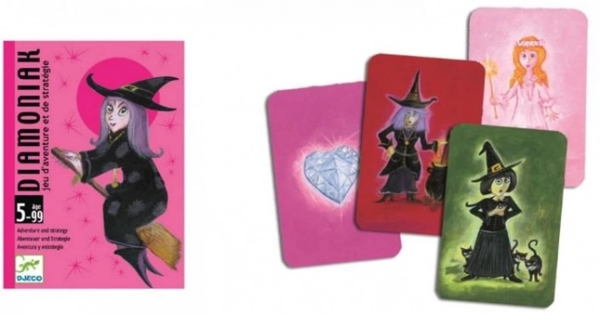 Jeu de cartes de sorcières DJECO