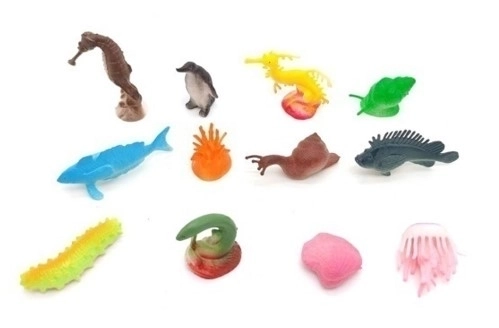 Ensemble de figurines Monde marin 12 pcs 7 cm