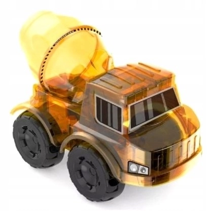 Kit éducatif de véhicules de construction solaires 3 en 1 pour enfants Pelle Chargeuse à béton Bulldozer