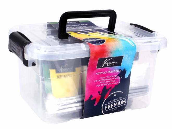 Set de Peintures Acryliques en Mallette