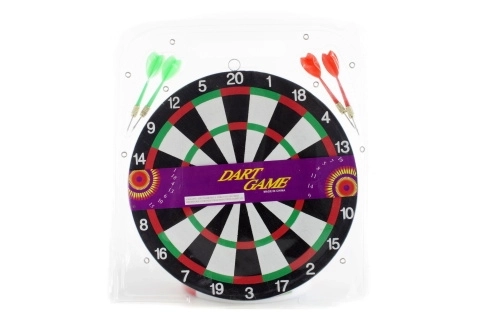 Cible en bois avec fléchettes 29 cm