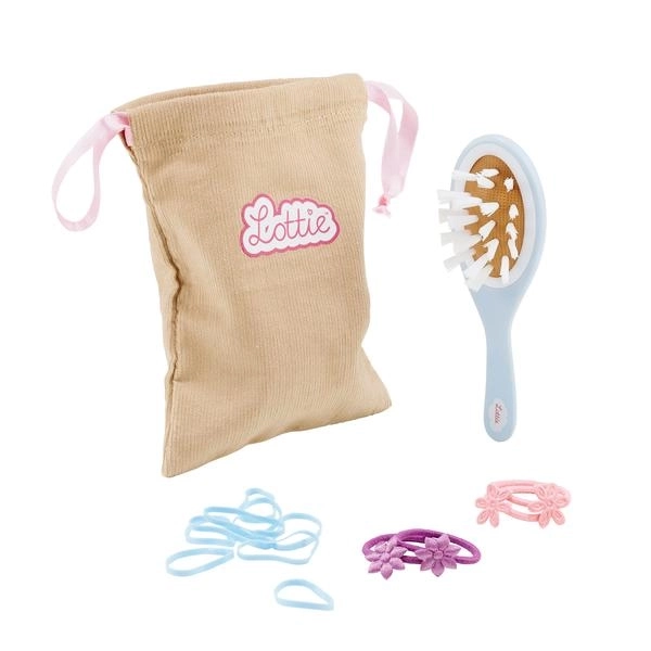 Brosse à cheveux Lottie avec accessoires