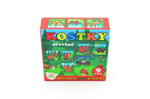 Cubes Kubus Mes Premiers Animaux Bois