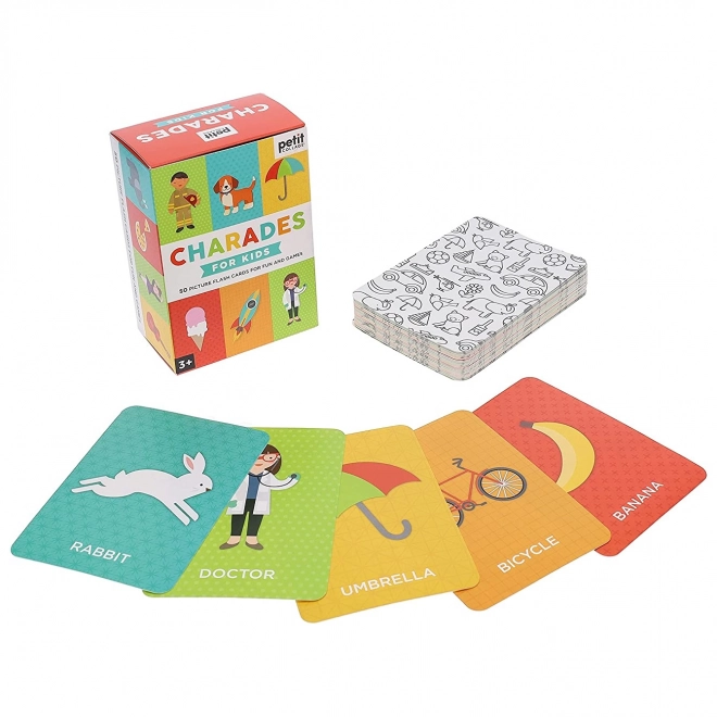 Petit Collage jeu de cartes Charades