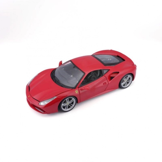 Voiture en métal Ferrari 488 GTB rouge