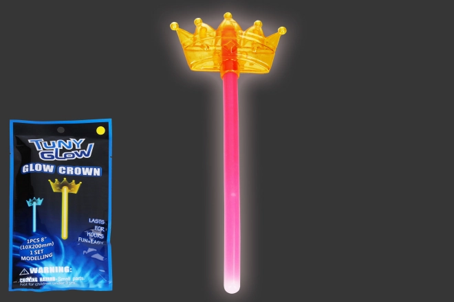 Baguette lumineuse avec couronne